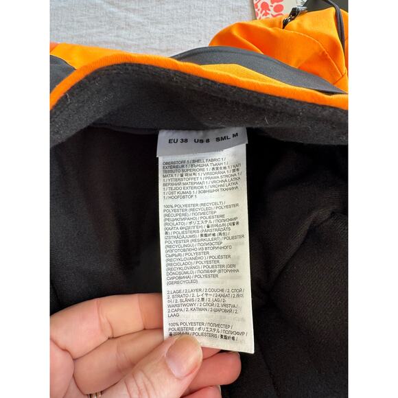 NEW W/TAGS BOGNER BORJA-3 SKI PANT WOMEN SIZE 8 ORANGE BLACK SNOW Medium - Picture 15 of 16